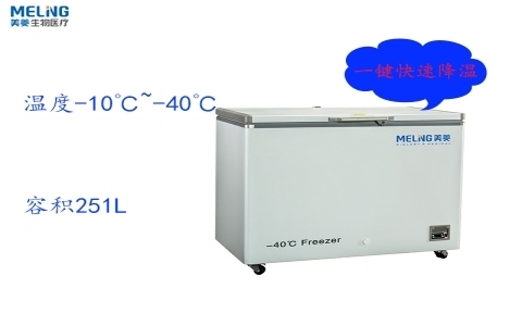 中科美菱-40℃超低溫冷凍儲存箱DW-FW251 中科美菱-40℃超低溫冷凍儲存箱DW-FW251